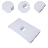 Maxbell Massage Table Towel Fiber SPA Massage Towel for Beauty Salon SPA Massage Bed White