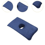 Maxbell Massage Table Towel Fiber SPA Massage Towel for Beauty Salon SPA Massage Bed Blue