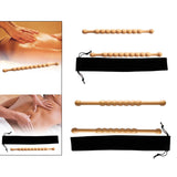 Maxbell Massage Rod Wood Portable Scraping Tool for Arms Muscle Soreness Relief Shoulder Small No storage bag