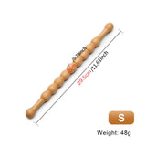 Maxbell Massage Rod Wood Portable Scraping Tool for Arms Muscle Soreness Relief Shoulder Small No storage bag