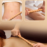 Maxbell Massage Rod Wood Portable Scraping Tool for Arms Muscle Soreness Relief Shoulder Small No storage bag