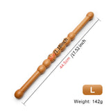 Maxbell Massage Rod Wood Portable Scraping Tool for Arms Muscle Soreness Relief Shoulder Large No storage bag