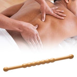 Maxbell Massage Rod Wood Portable Scraping Tool for Arms Muscle Soreness Relief Shoulder Large No storage bag