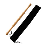 Maxbell Massage Rod Wood Portable Scraping Tool for Arms Muscle Soreness Relief Shoulder Large with storage bag