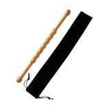 Maxbell Massage Rod Wood Portable Scraping Tool for Arms Muscle Soreness Relief Shoulder Large with storage bag