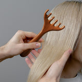 Maxbell Manual Head Massager Portable Guasha Scraping Brush for Home Women Men Hotel 14.5x7cm