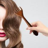 Maxbell Manual Head Massager Portable Guasha Scraping Brush for Home Women Men Hotel 17x4cm