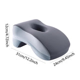 Maxbell Sleeping Pillow Multifunction Neck Cushion Face Cushion Comfortable Neck Pad blue