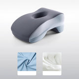 Maxbell Sleeping Pillow Multifunction Neck Cushion Face Cushion Comfortable Neck Pad blue