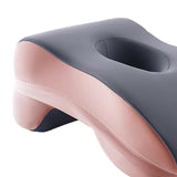 Maxbell Sleeping Pillow Multifunction Neck Cushion Face Cushion Comfortable Neck Pad pink