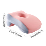 Maxbell Sleeping Pillow Multifunction Neck Cushion Face Cushion Comfortable Neck Pad pink and blue