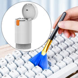 Maxbell Multifunctional Cleaner Kits Keyboard Cleaning Kits for Laptop Camera Earbud white