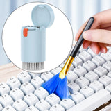 Maxbell Multifunctional Cleaner Kits Keyboard Cleaning Kits for Laptop Camera Earbud blue