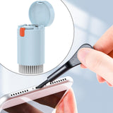 Maxbell Multifunctional Cleaner Kits Keyboard Cleaning Kits for Laptop Camera Earbud blue