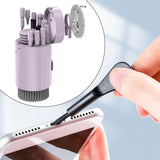 Maxbell Multifunctional Cleaner Kits Keyboard Cleaning Kits for Laptop Camera Earbud violet