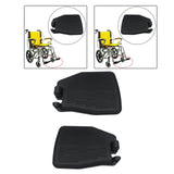 Maxbell Wheelchair Footrest Pedal Easy Installation Heavy Duty Ergonomic Replacement Left