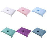 Maxbell Cotton Massage Table Face Hole Towel with Face Breath Hole for SPA Bed Table White