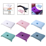 Maxbell Cotton Massage Table Face Hole Towel with Face Breath Hole for SPA Bed Table White