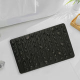 Maxbell Foot Massage Pad Lightweight Acupressure Mat for Drawing Room Home Household black