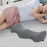 Maxbell Lumbar Support Pillow for Bed Back Pillow for Car Seat Office Chair gray