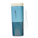 Maxbell Toothbrush Holder Portable Modern Rinse Mouthwash Cup for Hotel Home Outdoor Blue