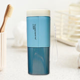Maxbell Toothbrush Holder Portable Modern Rinse Mouthwash Cup for Hotel Home Outdoor Blue