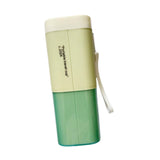 Maxbell Toothbrush Holder Portable Modern Rinse Mouthwash Cup for Hotel Home Outdoor Green