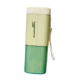 Maxbell Toothbrush Holder Portable Modern Rinse Mouthwash Cup for Hotel Home Outdoor Green