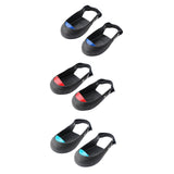 Maxbell 2 Pieces Overshoes Cover Rubber Anti Kick Shoe Covers Toe Safety Shoe Covers S