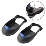 Maxbell 2 Pieces Overshoes Cover Rubber Anti Kick Shoe Covers Toe Safety Shoe Covers S