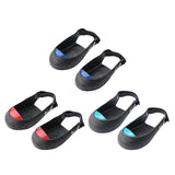 Maxbell 2 Pieces Overshoes Cover Rubber Anti Kick Shoe Covers Toe Safety Shoe Covers S