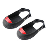 Maxbell 2 Pieces Overshoes Cover Rubber Anti Kick Shoe Covers Toe Safety Shoe Covers M