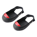 Maxbell 2 Pieces Overshoes Cover Rubber Anti Kick Shoe Covers Toe Safety Shoe Covers M