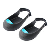 Maxbell 2 Pieces Overshoes Cover Rubber Anti Kick Shoe Covers Toe Safety Shoe Covers XL