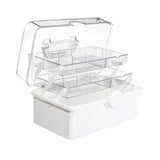 Maxbell Home Medicine Box Large Capacity First Aid Kits for Arts Crafts Cosmetic Car
