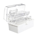 Maxbell Home Medicine Box Large Capacity First Aid Kits for Arts Crafts Cosmetic Car