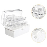 Maxbell Home Medicine Box Large Capacity First Aid Kits for Arts Crafts Cosmetic Car