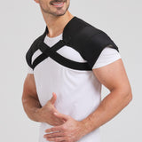 Maxbell Shoulder Wrap Protector Adjustable for Men Women Breathable Shoulder Support