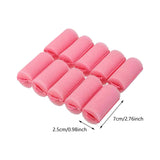 Maxbell 10 Pieces Hairs Rollers Twist for Long Medium Short Hair Thick Fine Thin Hair
