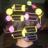 Maxbell 10 Pieces Hairs Rollers Twist for Long Medium Short Hair Thick Fine Thin Hair