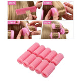 Maxbell 10 Pieces Hairs Rollers Twist for Long Medium Short Hair Thick Fine Thin Hair