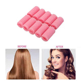Maxbell 10 Pieces Hairs Rollers Twist for Long Medium Short Hair Thick Fine Thin Hair