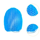 Maxbell Honeycomb Cleaning Bath Gloves Bath Washcloth Scrubber Reusable Scrub Gloves blue