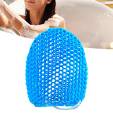 Maxbell Honeycomb Cleaning Bath Gloves Bath Washcloth Scrubber Reusable Scrub Gloves blue