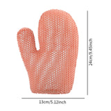 Maxbell Honeycomb Cleaning Bath Gloves Bath Washcloth Scrubber Reusable Scrub Gloves pink Figure