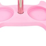 Maxbell Salon Trolley Multifunctional Organizer Storage Tray Auxiliary Vertical Pink