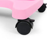 Maxbell Salon Trolley Multifunctional Organizer Storage Tray Auxiliary Vertical Pink