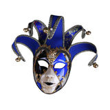 Maxbell Mardi Gras Mask Carnival Mask Prom Mask Stage Performance Costume Props Blue