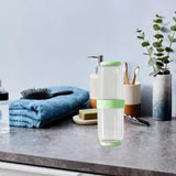 Maxbell Toothbrush Container Portable Toothpaste Storage Toothbrush Case for Camping 2Pcs Green