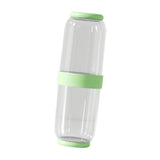 Maxbell Toothbrush Container Portable Toothpaste Storage Toothbrush Case for Camping 2Pcs Green